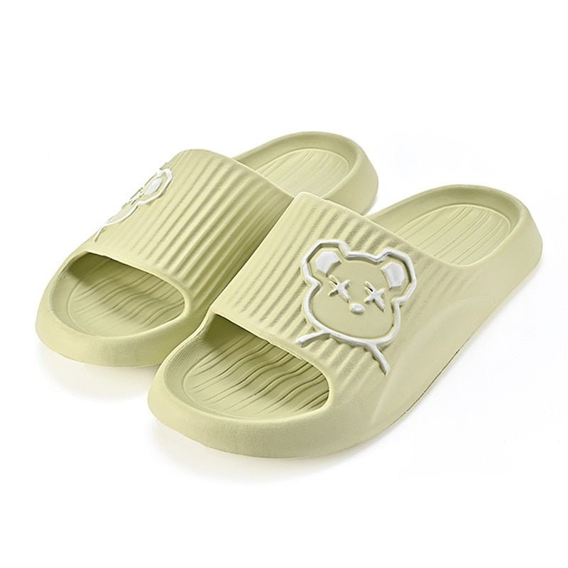 Bear graffiti slides - #shop_nam#03256805102434079-style w-36-37(35-36Suitable)