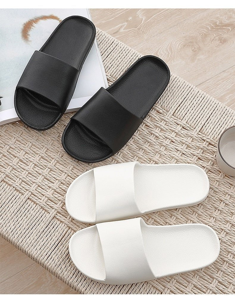 Flat Fashion Slides - #shop_nam#
