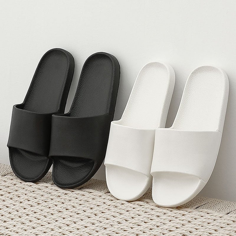 Flat Fashion Slides - #shop_nam#