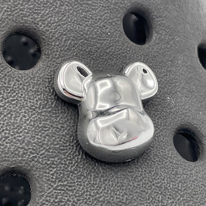 Golden & Silver Coloured Bear Charms - #shop_nam#
