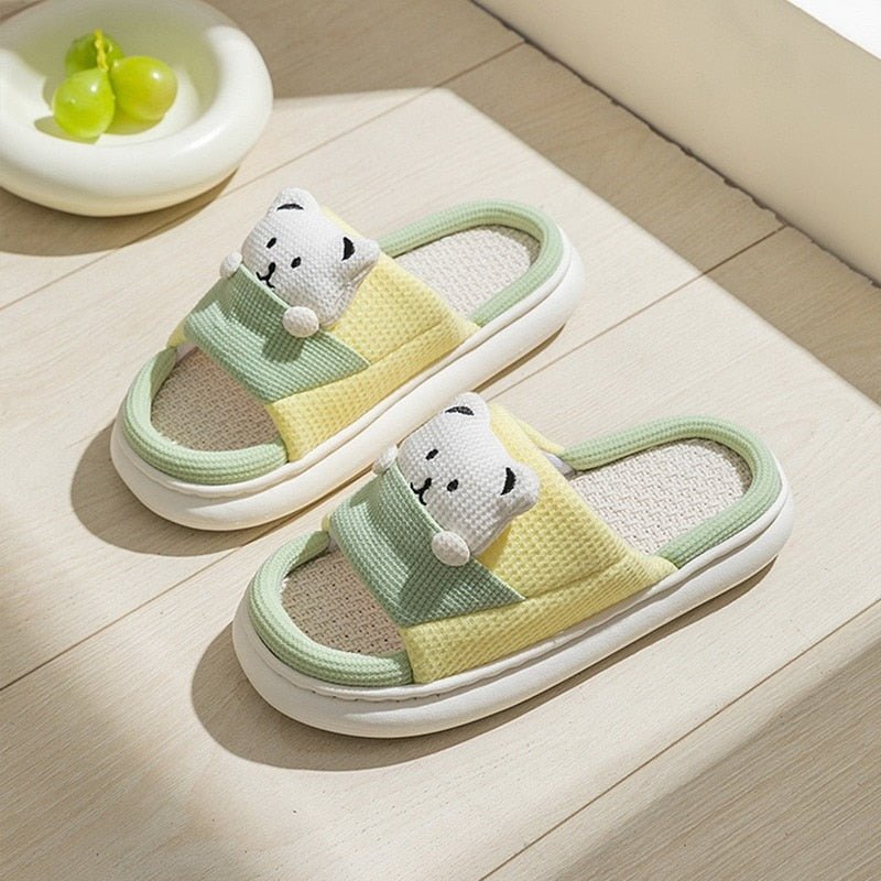 Kitty Comfort Platform Slippers - #shop_nam#