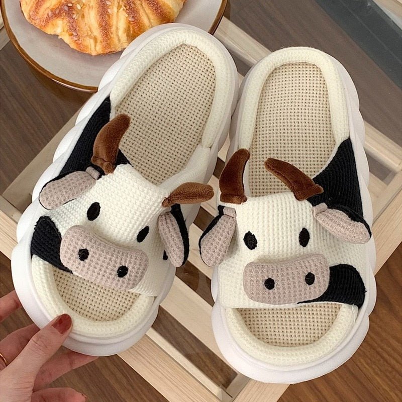 Cow Comfort Slippers - #shop_nam#