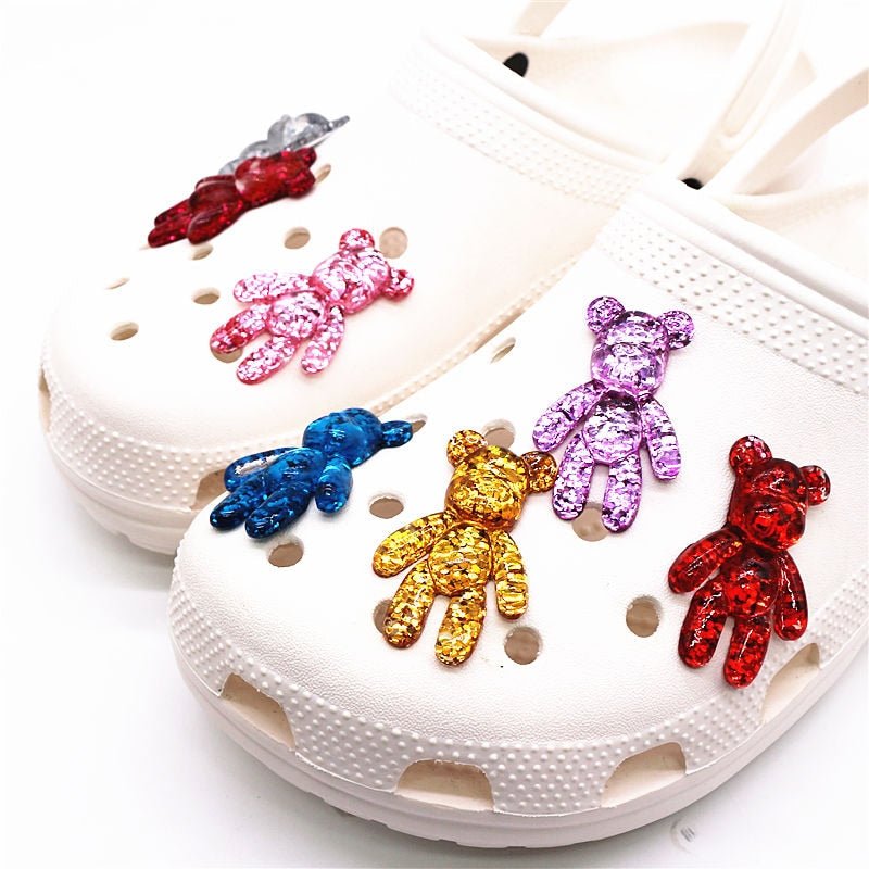 Glitter Fashion Bear Charms - #shop_nam#