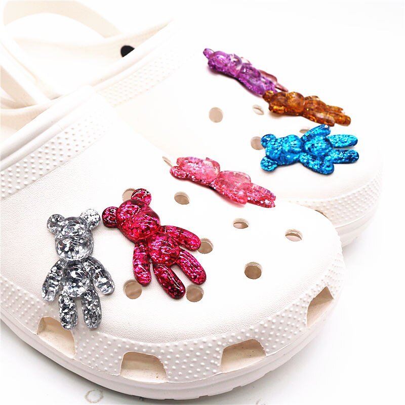 Glitter Fashion Bear Charms - #shop_nam#