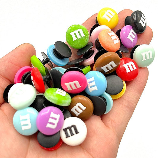 M & M Colourful Croc Charms - #shop_nam#