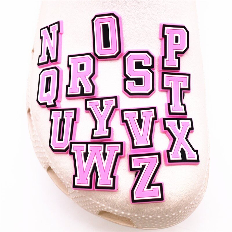 Pink Alphabet Charms - #shop_nam#