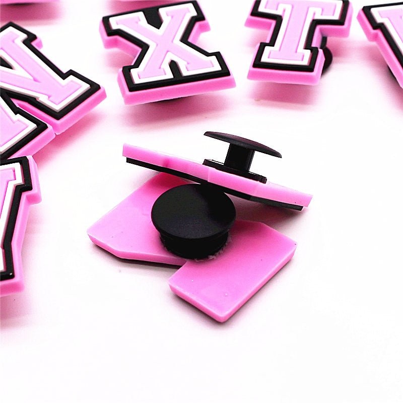 Pink Alphabet Charms - #shop_nam#