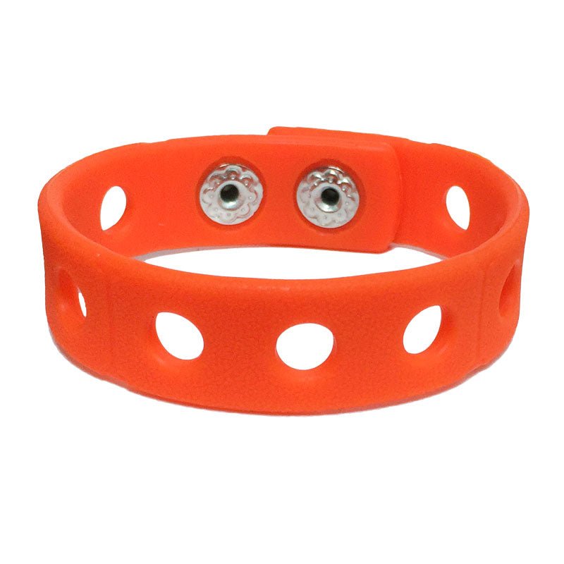 Silicone Charm Ports Wristbands - #shop_nam#