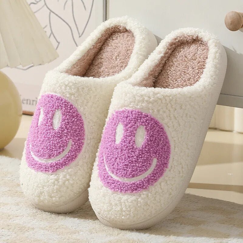 Smiley Face Slippers - #shop_nam#