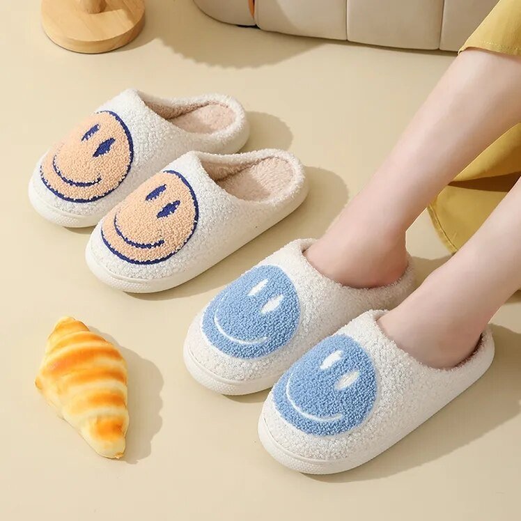 Smiley Face Slippers - #shop_nam#