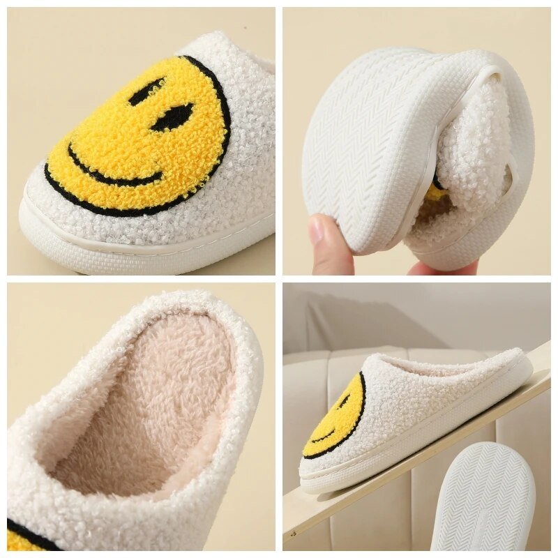 Smiley Face Slippers - #shop_nam#