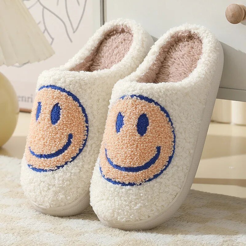 Smiley Face Slippers - #shop_nam#