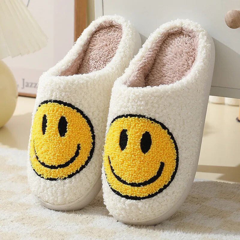 Smiley Face Slippers - #shop_nam#