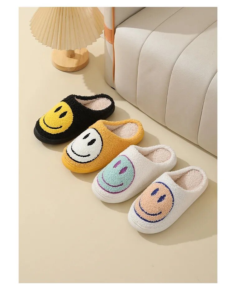 Smiley Face Slippers - #shop_nam#