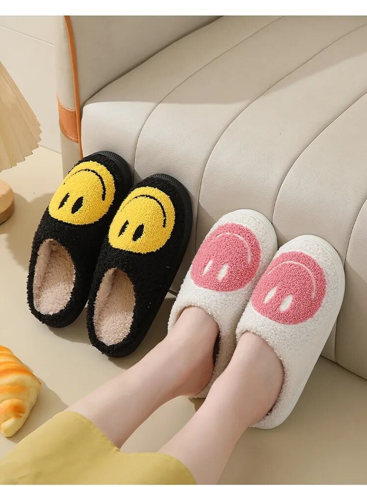 Smiley Face Slippers - #shop_nam#