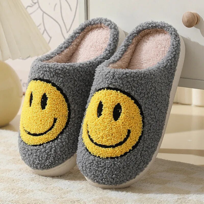 Smiley Face Slippers - #shop_nam#