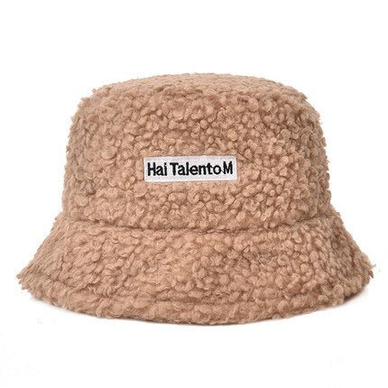 Women Winter Fluffy Bucket Hat - #shop_nam#